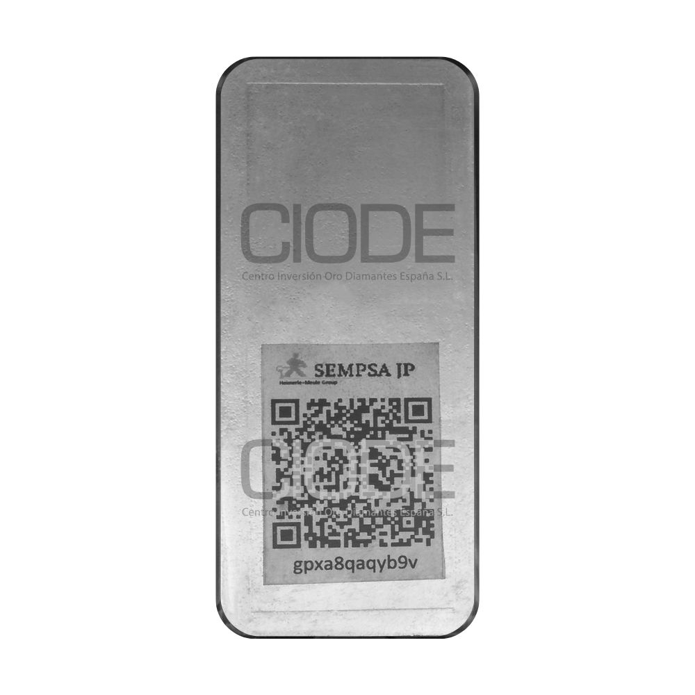 LINGOTE PLATA 250G SEMPSA