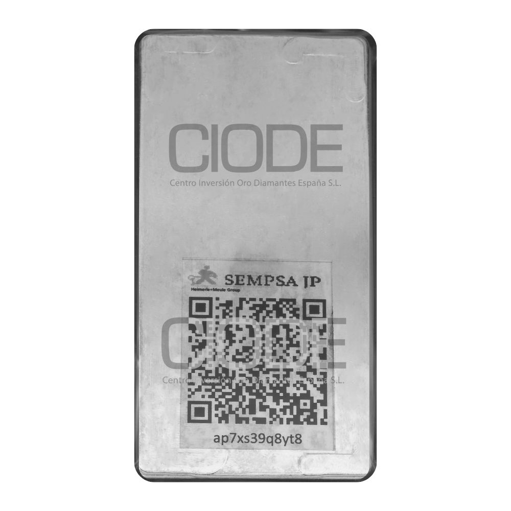 LINGOTE PLATA 500G SEMPSA