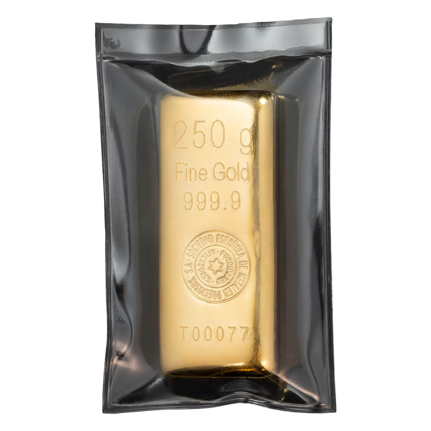 Lingote de oro 250 gramos 9999 Marca SEMPSA - Imagen 3