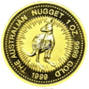CANGURO AUSTRALIA. ONZA ORO 999.9 NUGGET 1999