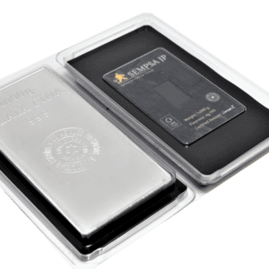 Lingote de Plata 1000 grs. marca SEMPSA