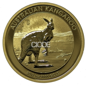 Moneda de Oro 1 Onza 31.10 g  CANGURO 2013 AUSTRALIA