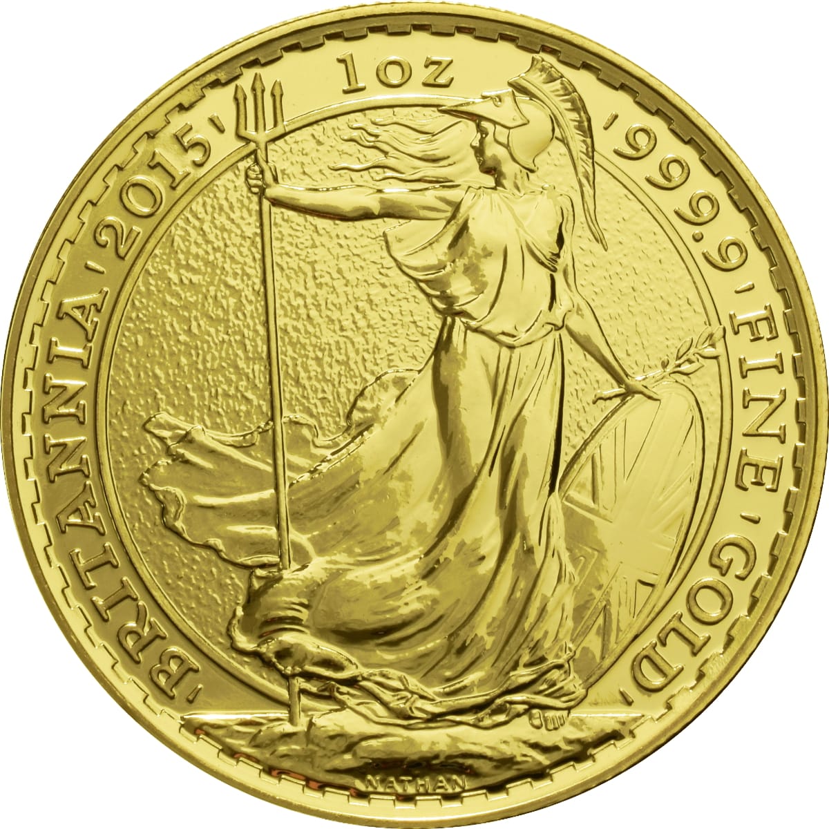 100 Libras. Britania/ Britannia. 1 Oz. Oro Gran Bretaña. Varios Años.