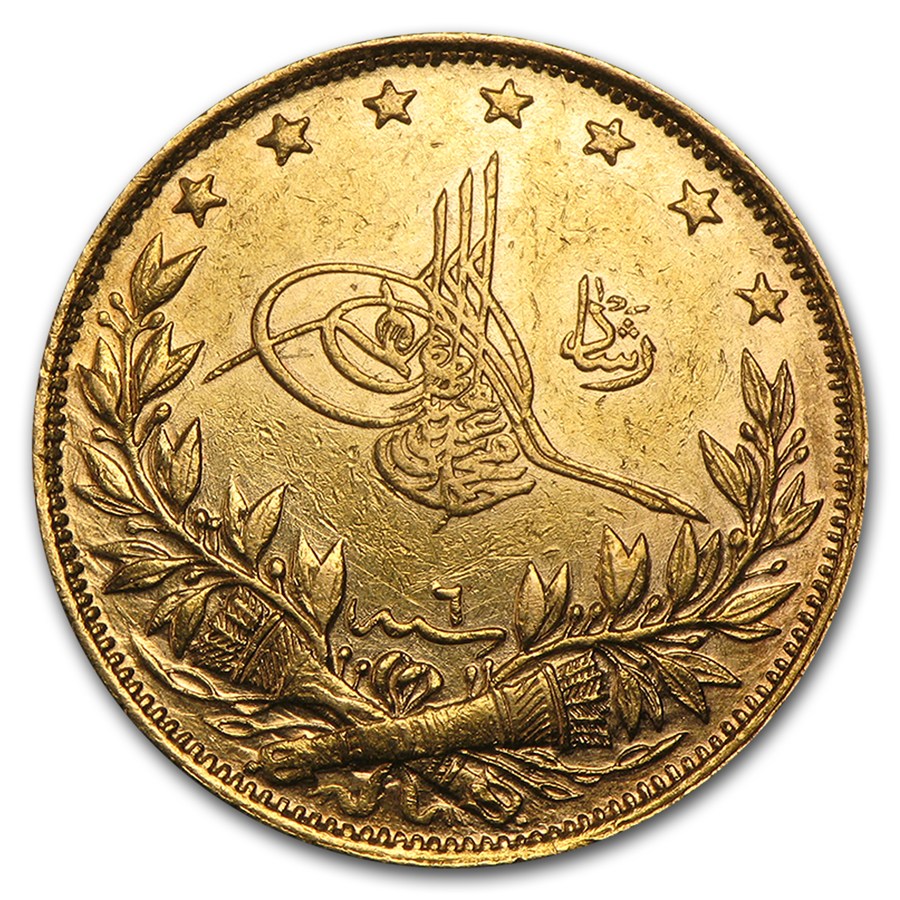 100 KURUSH TURKIA Toughra.TURQUIA - Imagen 2