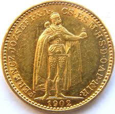Moneda oro 20 Koronas 6.77 gramos Austría-Hungría Varios años