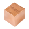 Cubo de Bronze de 18 Onzas, 564 Gramos con Información Tabla Periódica