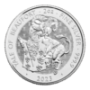2 Onzas Plata 5 Libras. Las Bestias De La Reina - Yale Of Beoufort Varios Años. 62.41 GRAMOS