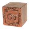 Cubo 10 Onzas Cobre / Pisapapeles