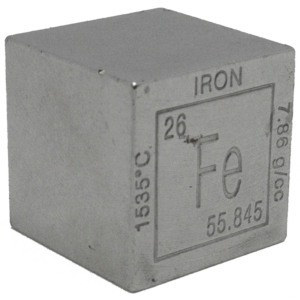Cubo Metalico 250 G / 8 Onzas Hierro / Pisapapeles Original Decoración