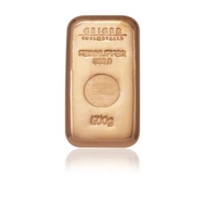 Lingote 500 Grs Cobre. Marca Geiger Edelmetale