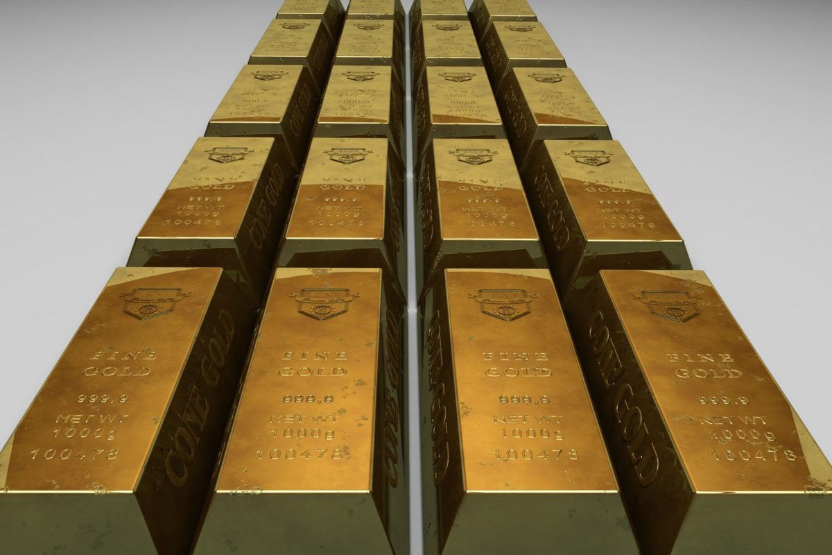 lingotes de oro
