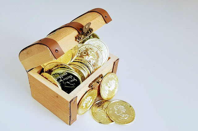 monedas de oro
