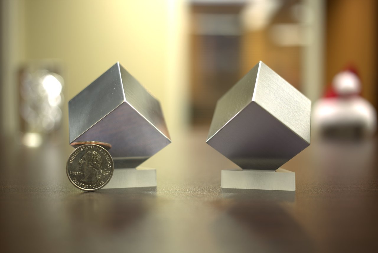 Cubos De Coleccion TUNGSTENO Y ALUMINIO