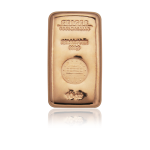 Lingote 10 Onzas - 31,1g Cobre. Marca Geiger Edelmetale