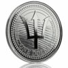 Moneda ONE DOLLAR 1 Onza Plata Tridente de Barbados 2020