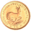 Moneda de Oro 1 Rand Sudafrica 3.66 g