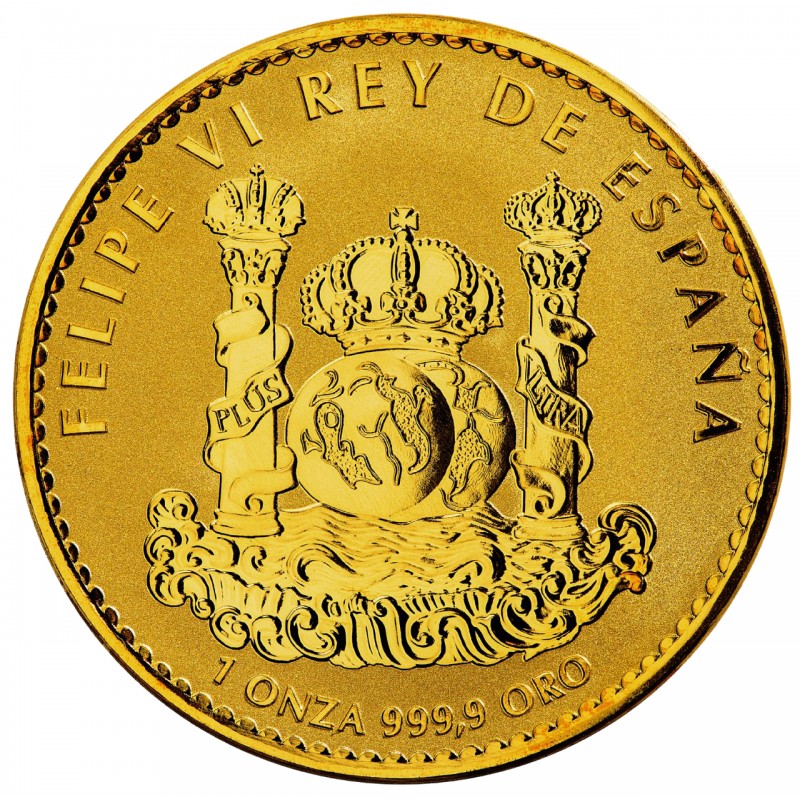 Moneda 1 Onza 31.10 Gramos oro Linze - 1,5 Euros - Año 2021 España