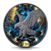 Moneda de plata 1 Onza 31.10 Gramos Aguila Americana LOBO