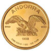 Moneda 1 Oz Oro AGUILA ANDORRA 1988
