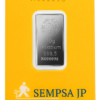 Lingote de inversión 10 Grs Paladio Marca SEMPSA