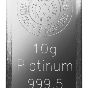 Lingote de inversión 10 Grs Platino Marca SEMPSA