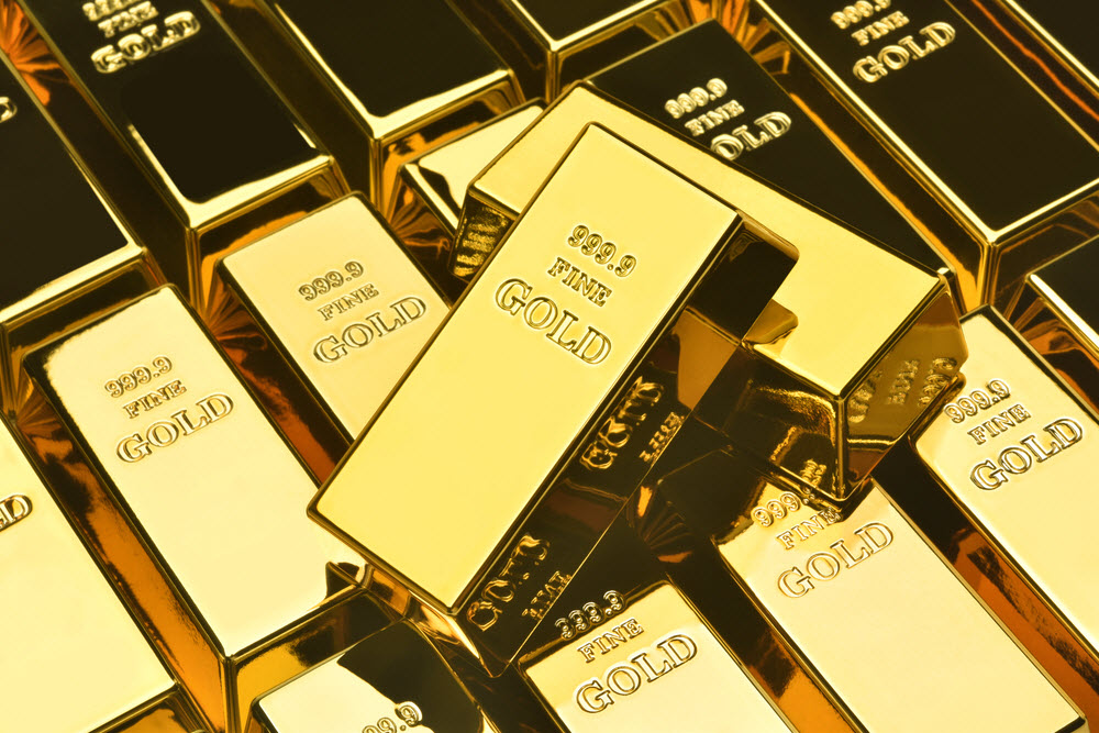 lingotes de oro