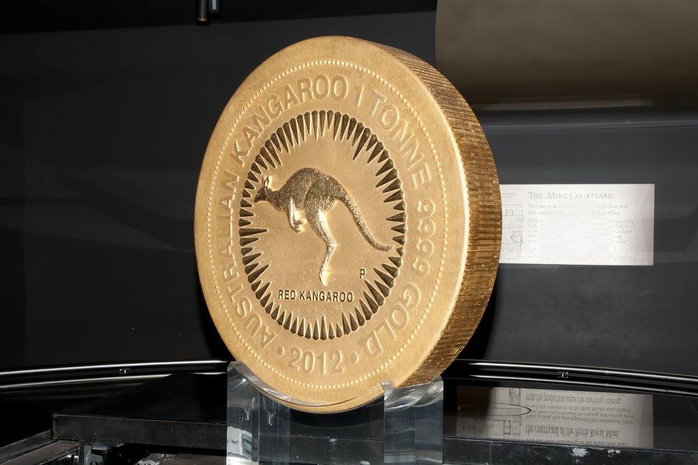 moneda de oro perth mint australia