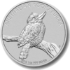 Moneda De 1 Onza/31.10 Gramos Plata Kookaburra. Año 2010