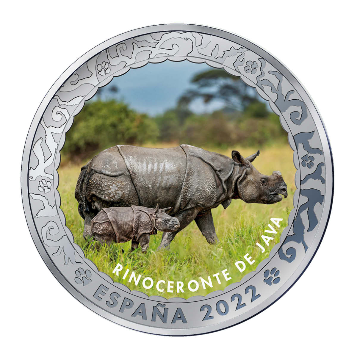 Serie 16 Monedas Plata ANIMALES PELIGRO DE EXTINCION