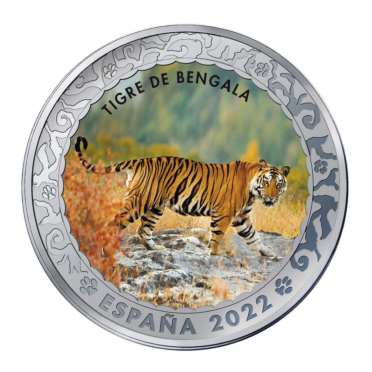 Serie 16 Monedas Plata ANIMALES PELIGRO DE EXTINCION