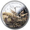 Moneda Plata BATALLA DE LEPANTO (2021) CINCUENTÍN