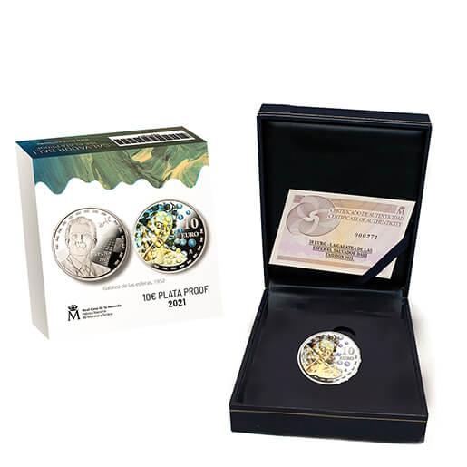 Moneda Plata SALVADOR DALÍ (2021) 8 REALES