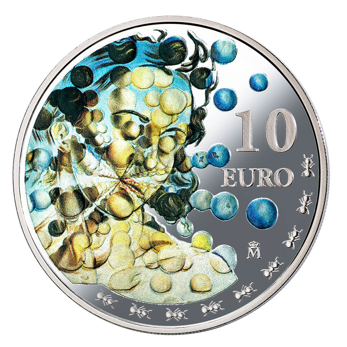 Moneda Plata SALVADOR DALÍ (2021) 8 REALES