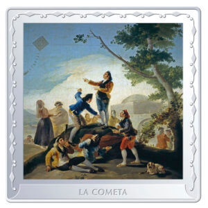 Moneda de Plata 275 ANIVERSARIO DE GOYA (2021) LA COMETA