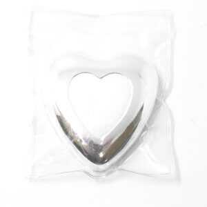 Lingote Corazón De Plata 100 Grs. Marca Heimerle & Meule