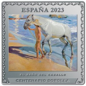 Moneda de Plata 10 EUROS 100º ANIVERSARIO DE JOAQUIN SOROLLA