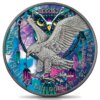 Moneda de plata 1 Onza 31.10 Gramos Aguila Americana BUHO