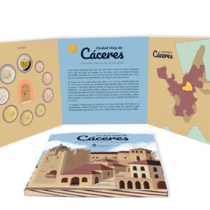 Colección Monedas EURO CIUDAD VIEJA DE CACERES 2023