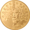 Moneda 18.45 g Oro 10 Euros FRANCIA 2008 Proof