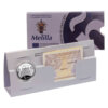 Moneda Plata 13.5 gramos Capitales Españolas MELILLA
