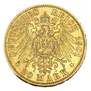 20 Marcos Alemania. Varios Años
