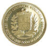 Moneda 5000 Bolivares 15.55 gramos Oro Rafael Urdaneta Venezuela