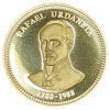 Moneda 5000 Bolivares 15.55 gramos Oro Rafael Urdaneta Venezuela