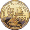 Moneda de Oro 27.2 gramos 200 Escudos Henrrique Navegador