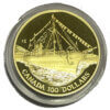 Moneda Oro 13.338 Gramos 100 Dolares Año 1991