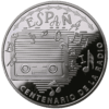 Moneda plata 27 gramos 10 Euros Centenario de la Radio España