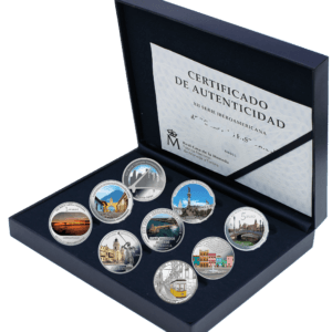 Colección Monedas Plata Capitales Iberoamericanas 2024