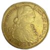 Moneda oro 8 Escudos 27 gramo FERNANDO VII Año 1820 NUEVO REINO