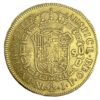 Moneda oro 8 Escudos 27 gramo FERNANDO VII Año 1820 NUEVO REINO