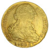 Moneda oro 8 Escudos 27 gramo CARLOS IIII Año 1792 SANTIAGO